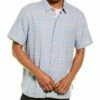 Vince Classic Fit Linen-Blend Woven Shirt Men Casual Button Downs 2 Vince Classic Fit Linen-Blend Woven Shirt Men Casual Button Downs -Vince shop 1010293710 RLLZ 1