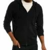 Vince Zip Wool & Cashmere-Blend Hoodie Men Sweatshirts & Hoodies -Vince shop 1010315407 RLLZ 1