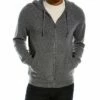 Vince Zip Wool & Cashmere-Blend Hoodie Men Sweatshirts & Hoodies -Vince shop 1010315409 RLLZ 1