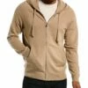Vince Zip Wool & Cashmere-Blend Hoodie Men Sweatshirts & Hoodies -Vince shop 1010315411 RLLZ 1