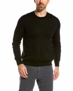 Vince Merino Wool Crewneck Sweater Men Sweaters