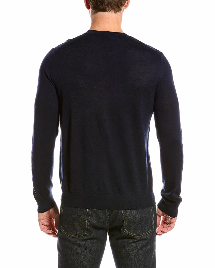 Vince Merino Wool Crewneck Sweater Men Sweaters 4 Vince Merino Wool Crewneck Sweater Men Sweaters - Image 2