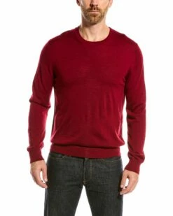 Vince Merino Wool Crewneck Sweater Men Sweaters
