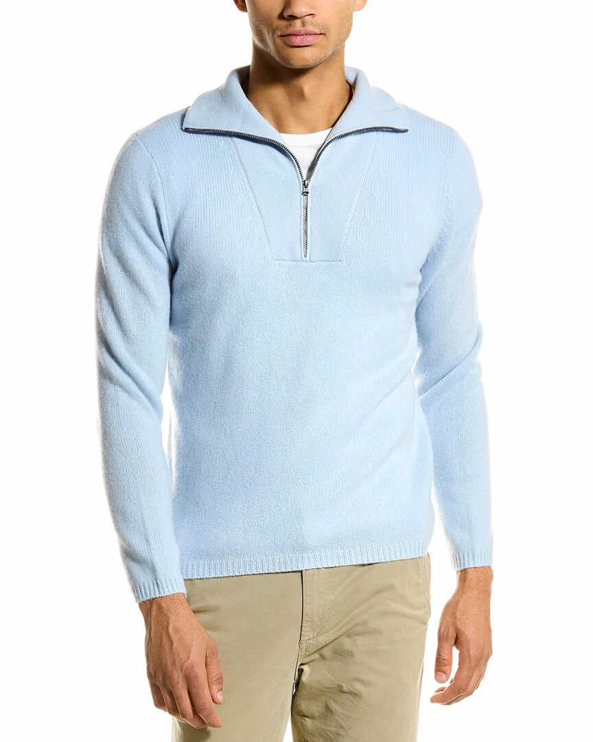 Vince Plush Cashmere 1/4-Zip Men Sweaters 3 Vince Plush Cashmere 1/4-Zip Men Sweaters