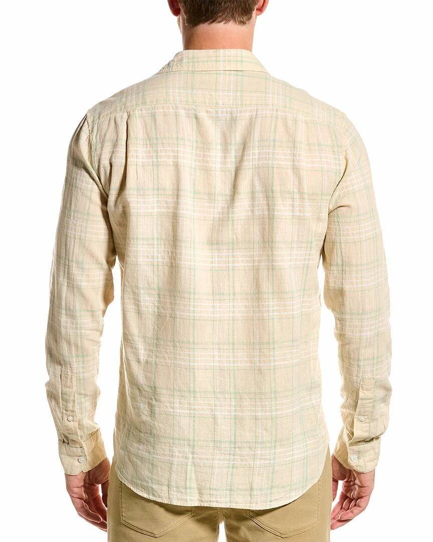 Vince Classic Fit Linen-Blend Woven Shirt Men Casual Button Downs 4 Vince Classic Fit Linen-Blend Woven Shirt Men Casual Button Downs - Image 2