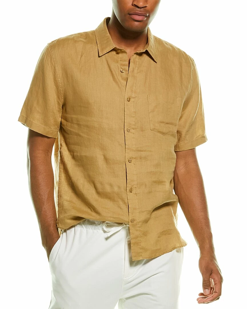 Vince Classic Fit Linen Shirt Men Casual Button Downs Multi 3 Vince Classic Fit Linen Shirt Men Casual Button Downs Multi