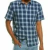 Vince Classic Fit Moonlit Shadow Plaid Shirt Men Casual Button Downs -Vince shop 1010338295 RLLZ 1
