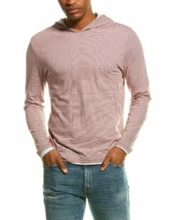 Vince Layer Stripe T-Shirt Hoodie Men Sweatshirts & Hoodies
