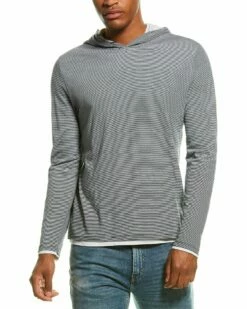 Vince Layer Stripe T-Shirt Hoodie Men Sweatshirts & Hoodies Blue/white 8 Vince Layer Stripe T-Shirt Hoodie Men Sweatshirts & Hoodies Blue/white -Vince shop 1010338299 RLLZ 1 1