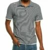 Vince Layer Stripe Polo Shirt Men T-Shirts & Polos Blue/white