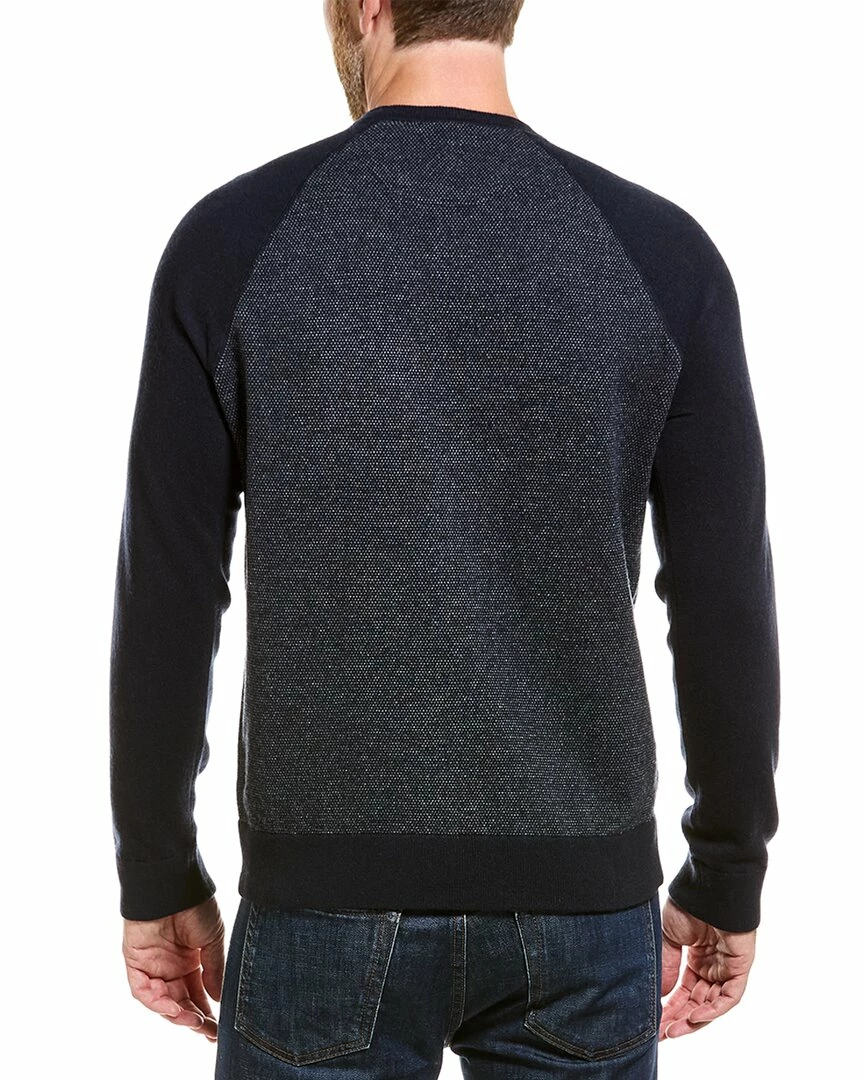 Vince Birdseye Baseball Wool & Cashmere-Blend Crewneck Sweater Men Sweaters 4 Vince Birdseye Baseball Wool & Cashmere-Blend Crewneck Sweater Men Sweaters - Image 2