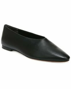 Vince Behati Leather Flat Women Flats