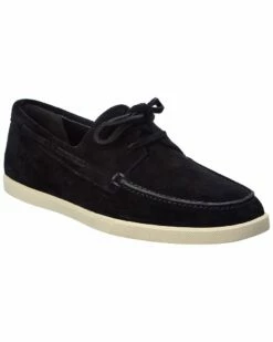 Vince Salerno Suede Boat Shoe Men Loafers & Slip Ons