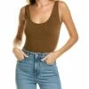 Vince Low Back Bodysuit Women Tops