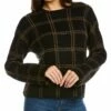 Vince Windowpane Plaid Alpaca & Wool-Blend Pullover Women Sweaters & Knits -Vince shop 1411016453 RLLZ 1