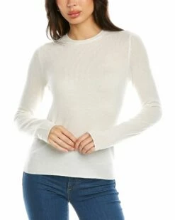 Vince Clean Trim Cashmere Sweater Women Sweaters & Knits