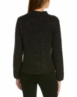 Vince Textured Mock Neck Wool, Cashmere & Silk-Blend Sweater Women Sweaters & Knits 6 Vince Textured Mock Neck Wool, Cashmere & Silk-Blend Sweater Women Sweaters & Knits -Vince shop 1411115249 RLLZ 2