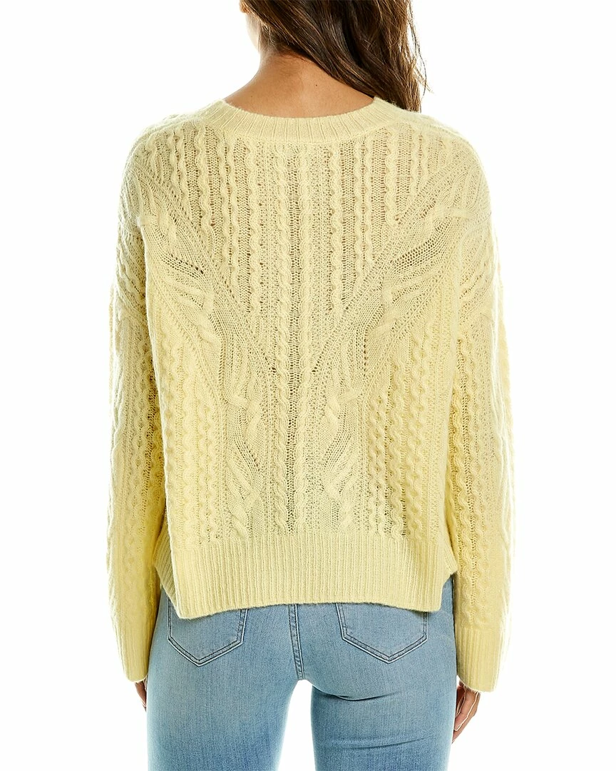 Vince Wool & Cashmere-Blend Cable Knit Sweater Women Sweaters & Knits 4 Vince Wool & Cashmere-Blend Cable Knit Sweater Women Sweaters & Knits - Image 2