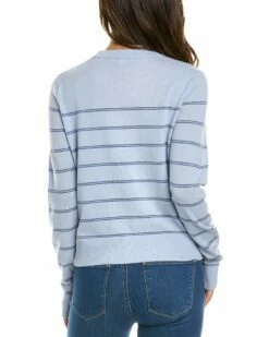 Vince Striped Wool & Cashmere-Blend Pullover Women Sweaters & Knits 6 Vince Striped Wool & Cashmere-Blend Pullover Women Sweaters & Knits -Vince shop 1411147804 RLLZ 2