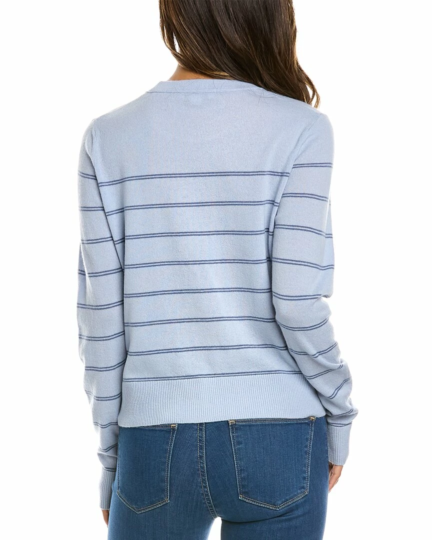 Vince Striped Wool & Cashmere-Blend Pullover Women Sweaters & Knits 4 Vince Striped Wool & Cashmere-Blend Pullover Women Sweaters & Knits - Image 2