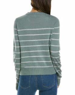 Vince Striped Wool & Cashmere-Blend Pullover Women Sweaters & Knits -Vince shop 1411147805 RLLZ 2