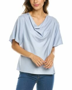 Vince Cowl Neck Blouse Women Tops