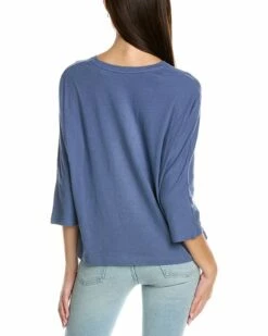 Vince Linen-Blend T-Shirt Women Sweaters & Knits -Vince shop 1411147840 RLLZ 2