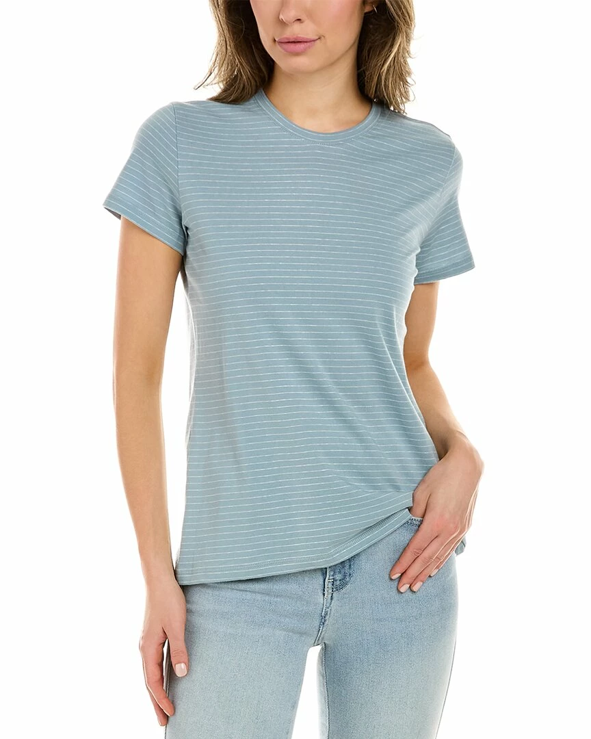 Vince Neppy Stripe T-Shirt Women Sweaters & Knits 3 Vince Neppy Stripe T-Shirt Women Sweaters & Knits