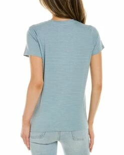 Vince Neppy Stripe T-Shirt Women Sweaters & Knits 6 Vince Neppy Stripe T-Shirt Women Sweaters & Knits -Vince shop 1411147842 RLLZ 2