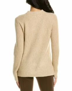 Vince Ribbed Wool & Cashmere-Blend Sweater Women Sweaters & Knits -Vince shop 1411153620 RLLZ 2