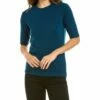 Vince Elbow Wool-Blend T-Shirt Women Sweaters & Knits