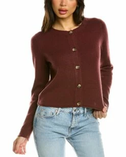 Vince Button Wool & Cashmere-Blend Cardigan Women Sweaters & Knits