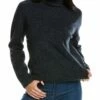 Vince Saddle Marled Turtleneck Wool & Alpaca-Blend Sweater Women Sweaters & Knits