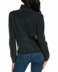 Vince Saddle Marled Turtleneck Wool & Alpaca-Blend Sweater Women Sweaters & Knits -Vince shop 1411179192 RLLZ 2