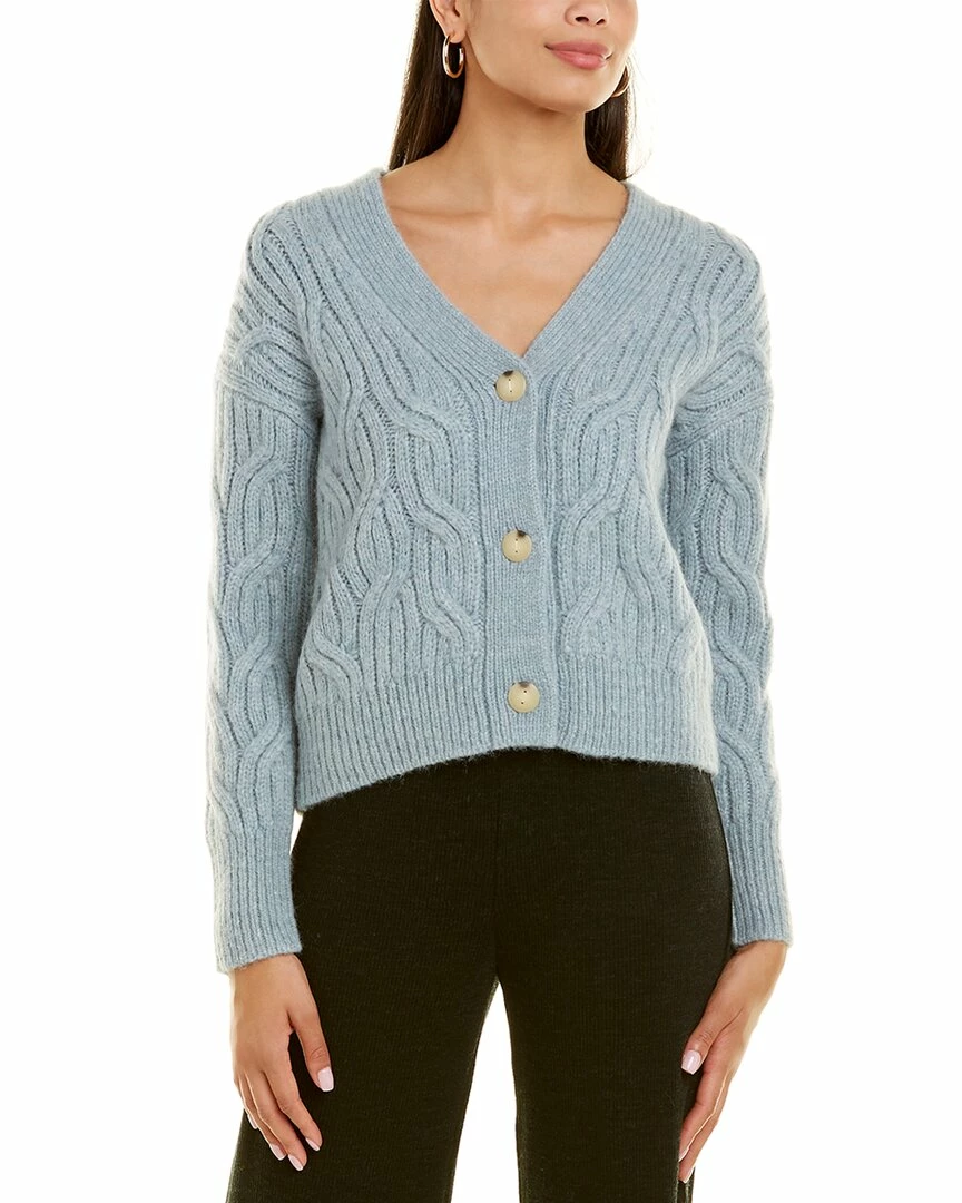 Vince Twisted Chain Alpaca & Wool-Blend Cardigan Women Sweaters & Knits 3 Vince Twisted Chain Alpaca & Wool-Blend Cardigan Women Sweaters & Knits