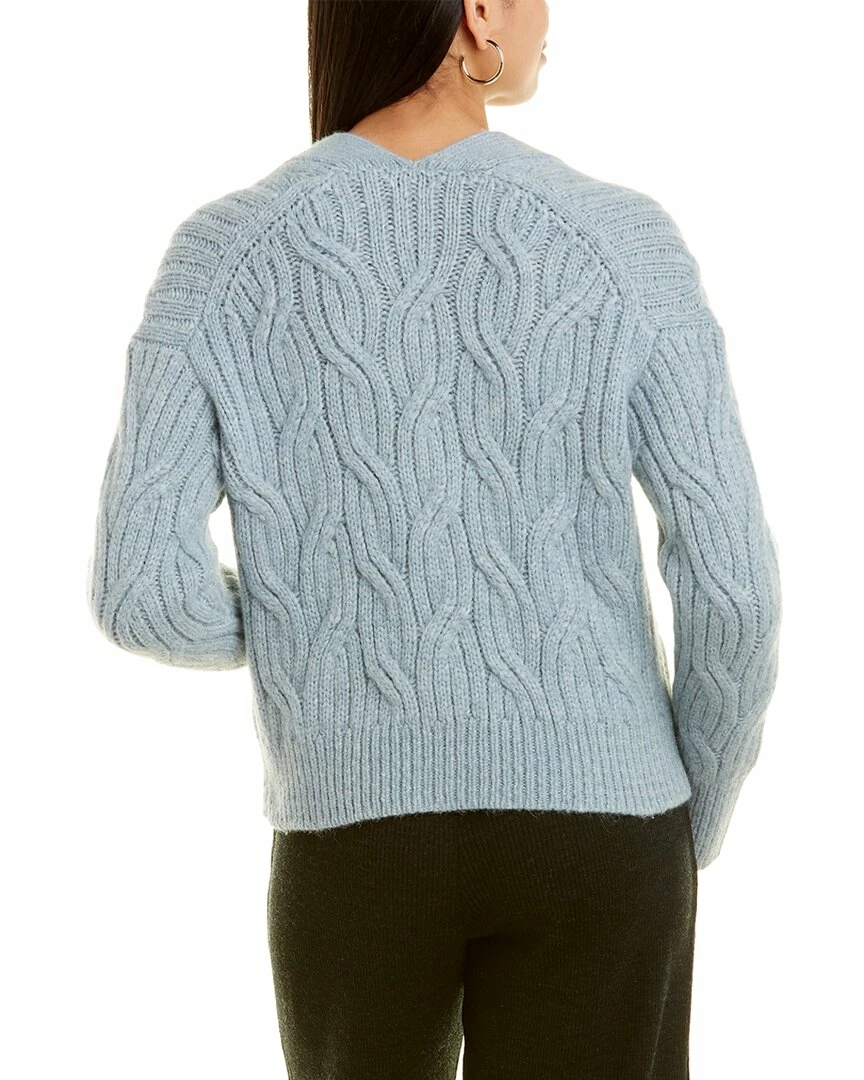 Vince Twisted Chain Alpaca & Wool-Blend Cardigan Women Sweaters & Knits 4 Vince Twisted Chain Alpaca & Wool-Blend Cardigan Women Sweaters & Knits - Image 2