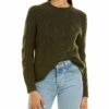 Vince Twisted Chain Mock Neck Alpaca & Wool-Blend Sweater Women Sweaters & Knits -Vince shop 1411190912 RLLZ 1