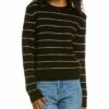 Vince Striped Fitted Cashmere Sweater Women Sweaters & Knits 1 Vince Striped Fitted Cashmere Sweater Women Sweaters & Knits -Vince shop 1411213849 RLLZ 1