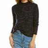 Vince Striped Saddle Wool & Cashmere-Blend Pullover Women Sweaters & Knits -Vince shop 1411213912 RLLZ 1