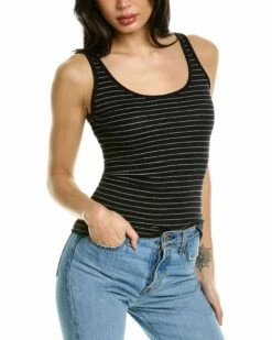 Vince Striped Tank Women Sweaters & Knits