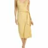 Vince Scoop Neck Wrap Dress Women Dresses -Vince shop 1411302823 RLLZ 1