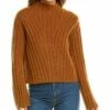 Vince Rib Transfer Cashmere & Wool-Blend Sweater Women Sweaters & Knits Vicuna -Vince shop 1411305774 RLLZ brown 1