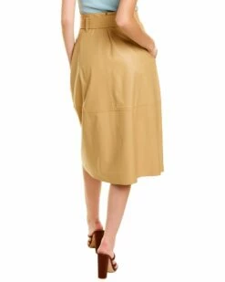 Vince Stitched Belt Leather Skirt Women Skirts 6 Vince Stitched Belt Leather Skirt Women Skirts -Vince shop 1411322075 RLLZ 2