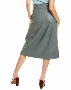 Vince Stitched Belt Leather Skirt Women Skirts 5 Vince Stitched Belt Leather Skirt Women Skirts -Vince shop 1411322076 RLLZ 2