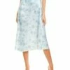 Vince Dahlia Draped Pleat Skirt Women Skirts