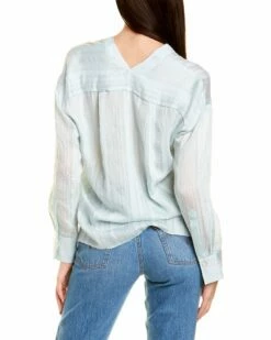 Vince Drapey Blouse Women Tops -Vince shop 1411322109 RLLZ 2
