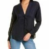Vince Drapey Blouse Women Tops 2 Vince Drapey Blouse Women Tops -Vince shop 1411322110 RLLZ 1