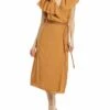Vince Braided Belt Wrap Dress Women Dresses -Vince shop 1411337594 RLLZ 1