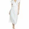 Vince Braided-Belt Wrap Dress Women Dresses -Vince shop 1411337595 RLLZ 1
