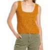 Vince Crochet Square Tank Women Sweaters & Knits